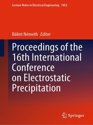 cover image of Proceedings of the 16th International Conference on Electrostatic Precipitation